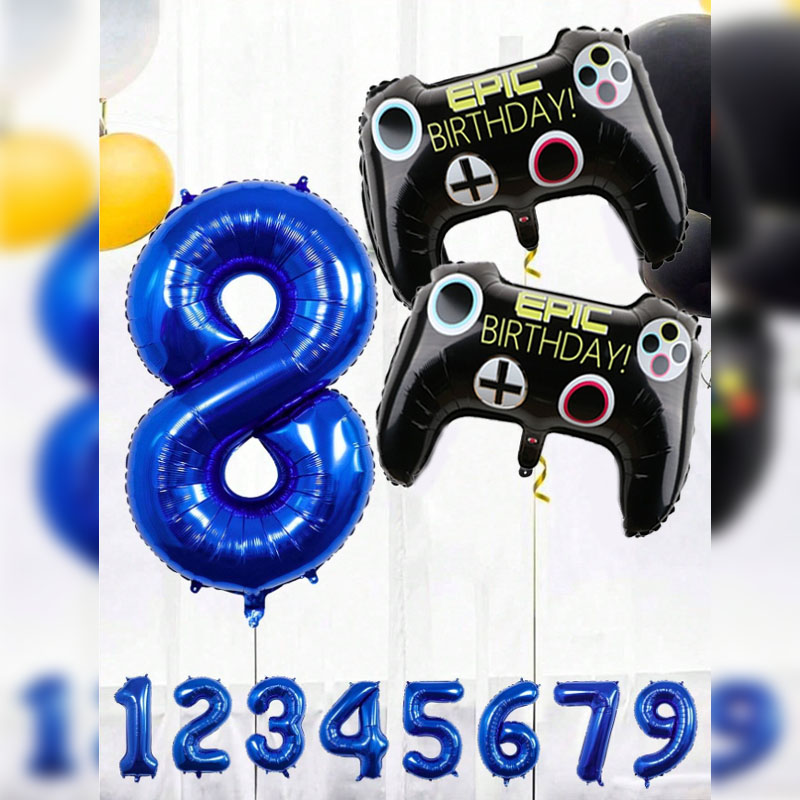 Gaming Accessories For Room - 3 adet video oyunu Parti Malzemeleri