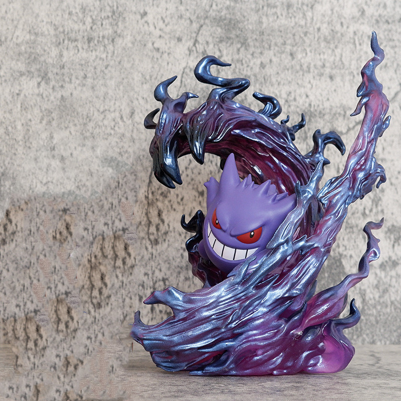 Gaming Accessories Toys - 19cm Anime Pokemon Gengar Savaş Versiyonu