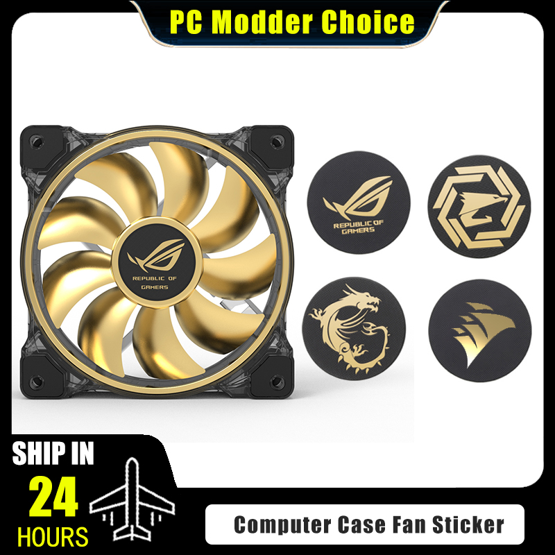 Gaming Accessories For Room - Bilgisayar Kasası Fanı logo çıkartması, ROG