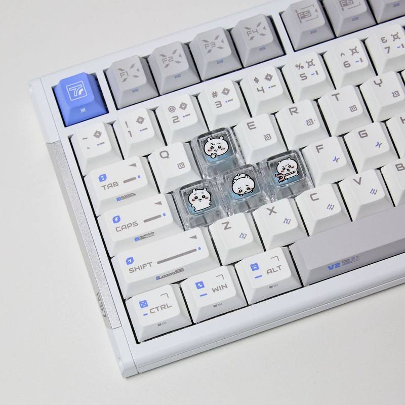 Gaming Accessories For Room - Chiikawa 4 Adet El Yapımı Şeffaf