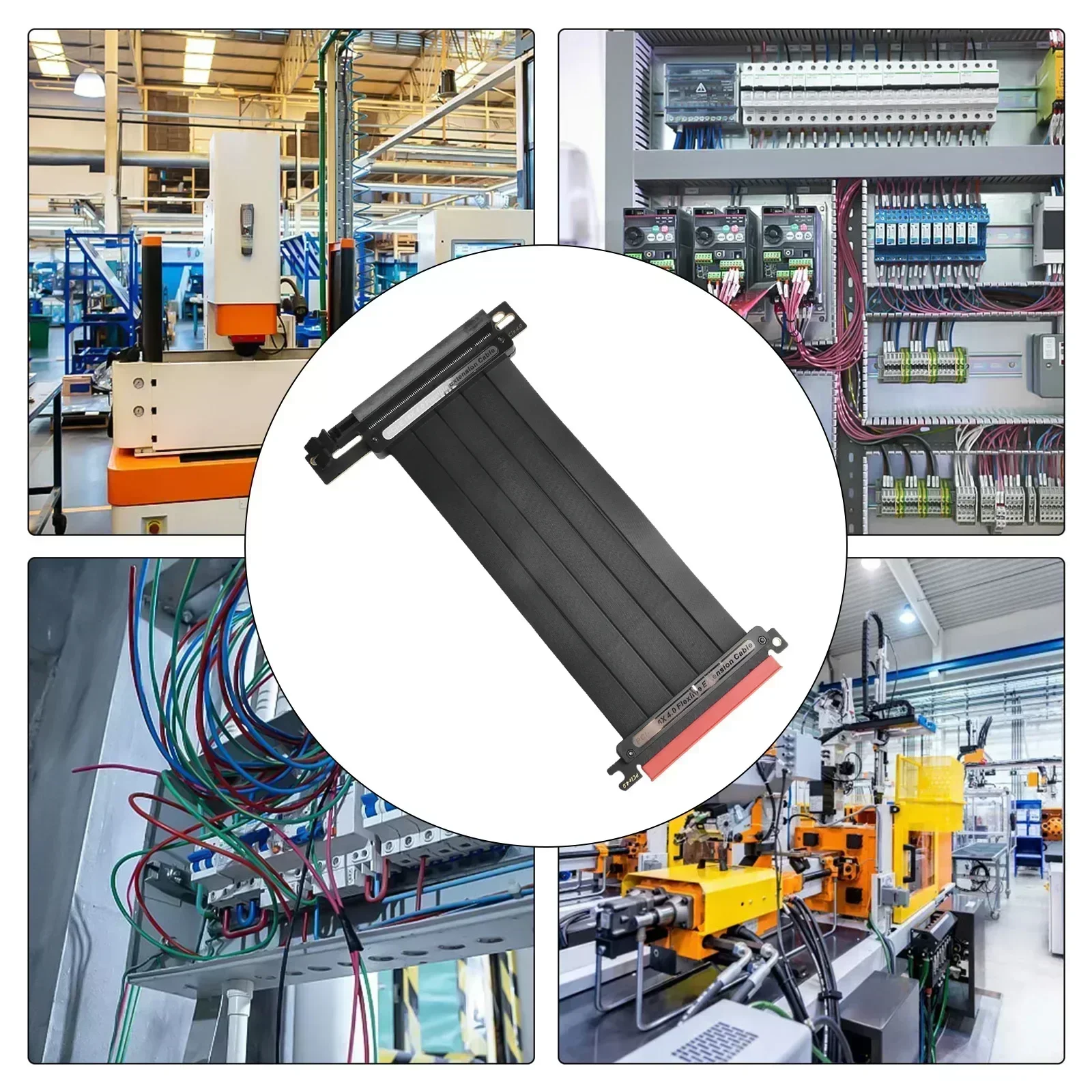 Pcie Extension Cable - TEUCER PCI-E 4.0 X16 Yükseltici Kablo