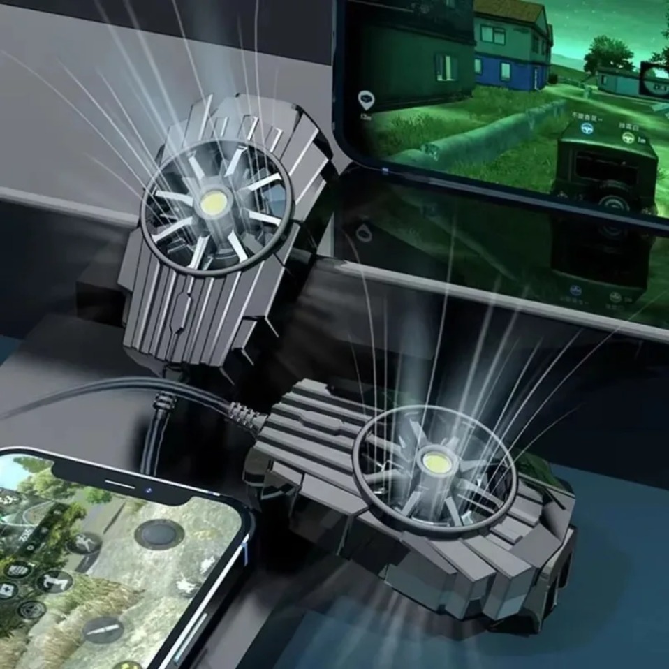 Gaming Accessories Mobile - Taşınabilir Arka Klipsli Soğutucu Mini Hava