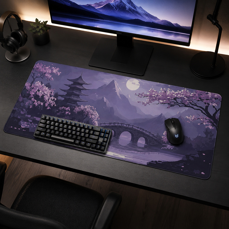 Gaming Accessories On Sale - Mouse Pad Gamer Mor Ay Işığı