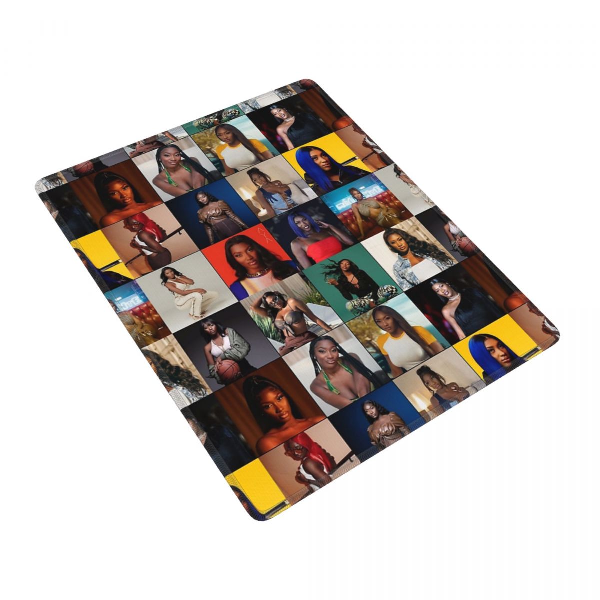 Gaming Accessories Photo - Aya Nakamura Fotoğraf Kolajı Mouse Pad