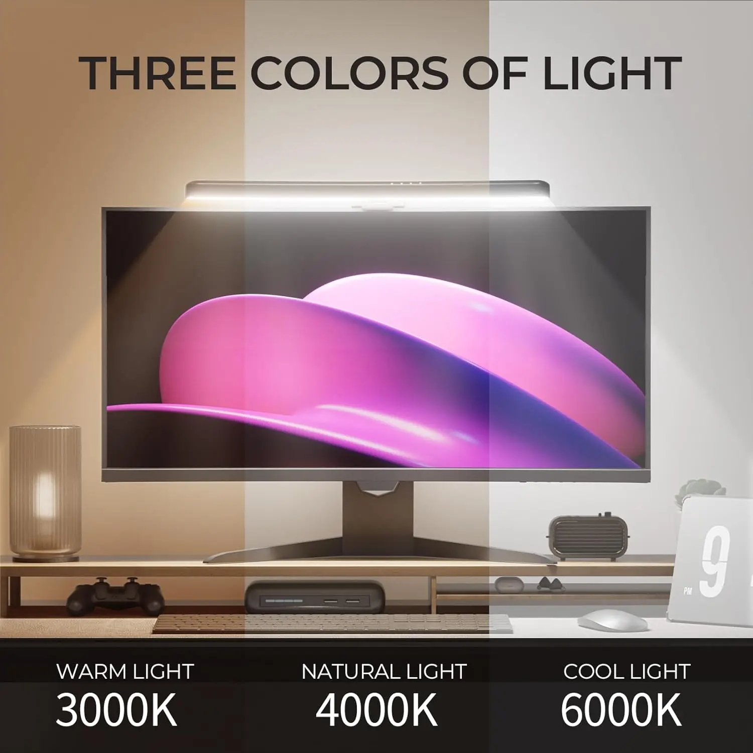 Monitör Işık Çubuğu Kavisli, R - Gaming Accessories For Bedroom incelemesi ve fiyatı