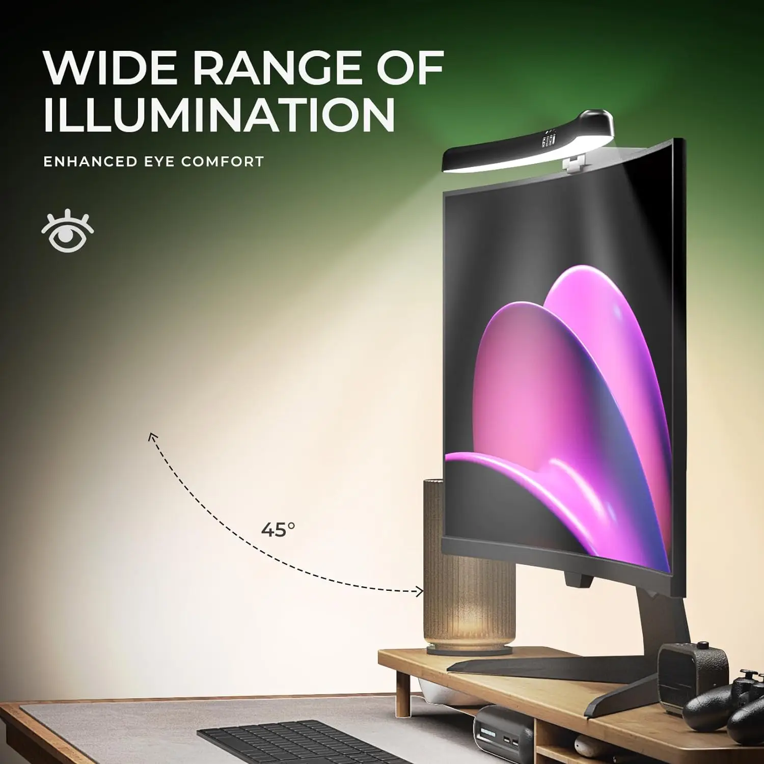 Monitör Işık Çubuğu Kavisli, R - Gaming Accessories For Bedroom incelemesi ve fiyatı