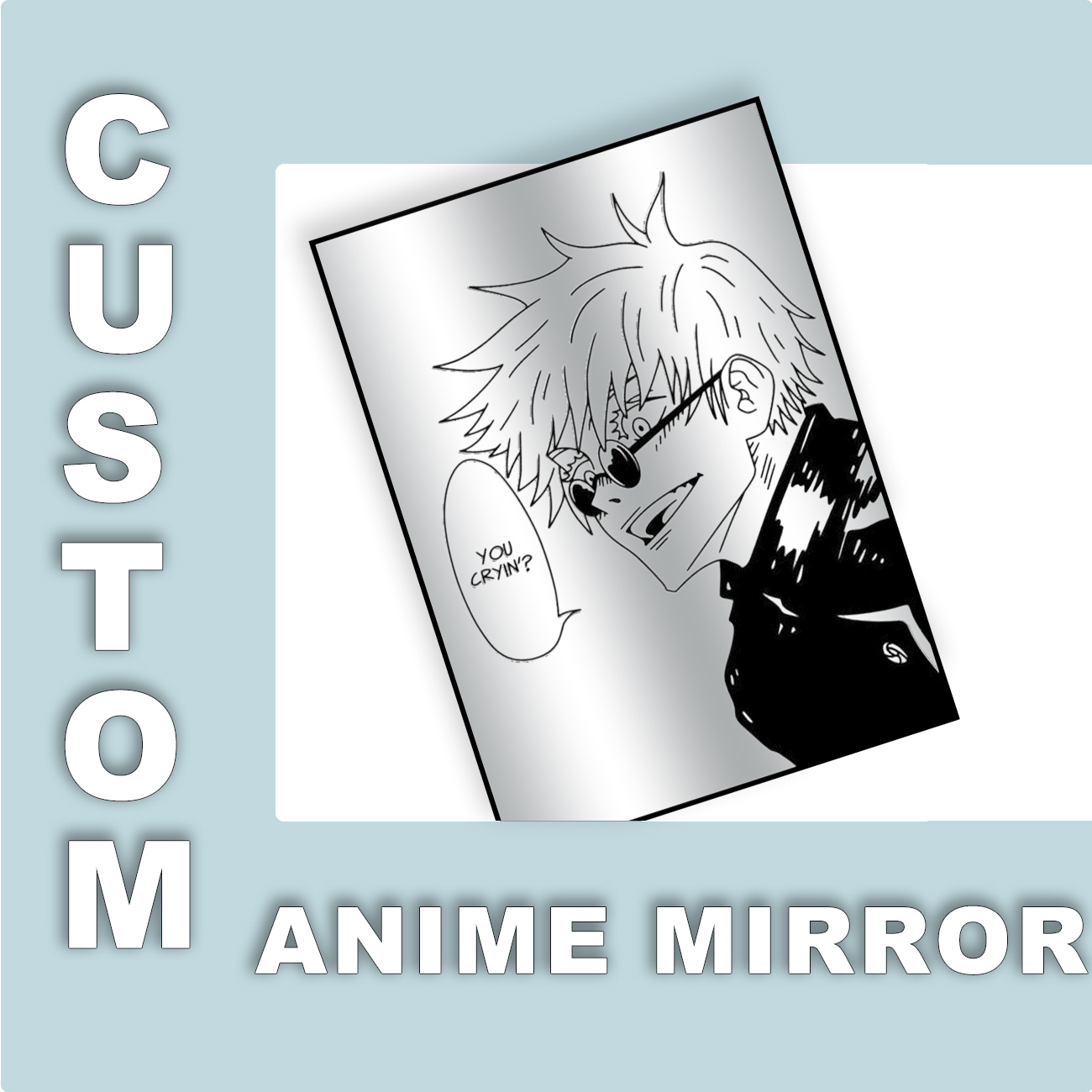 Özel Tasarım Anime Aynası Vint - Gaming Accessories For Room incelemesi ve fiyatı