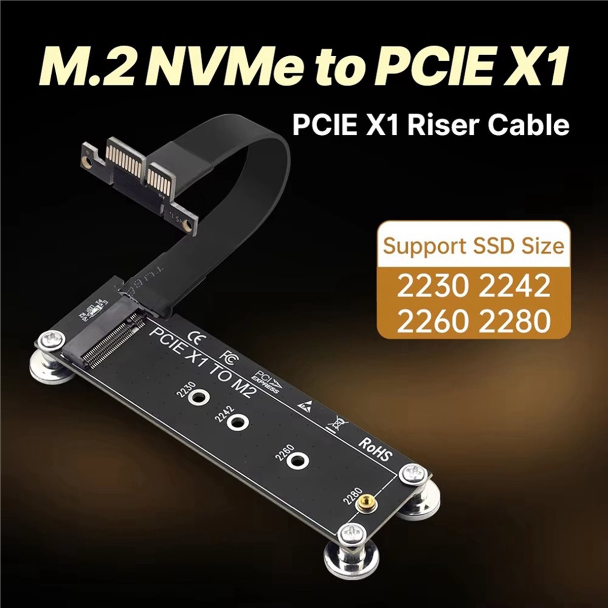 L77A PCI-E 3.0 X1 - M.2 NVMe S - Pcie Extension Cable incelemesi ve fiyatı