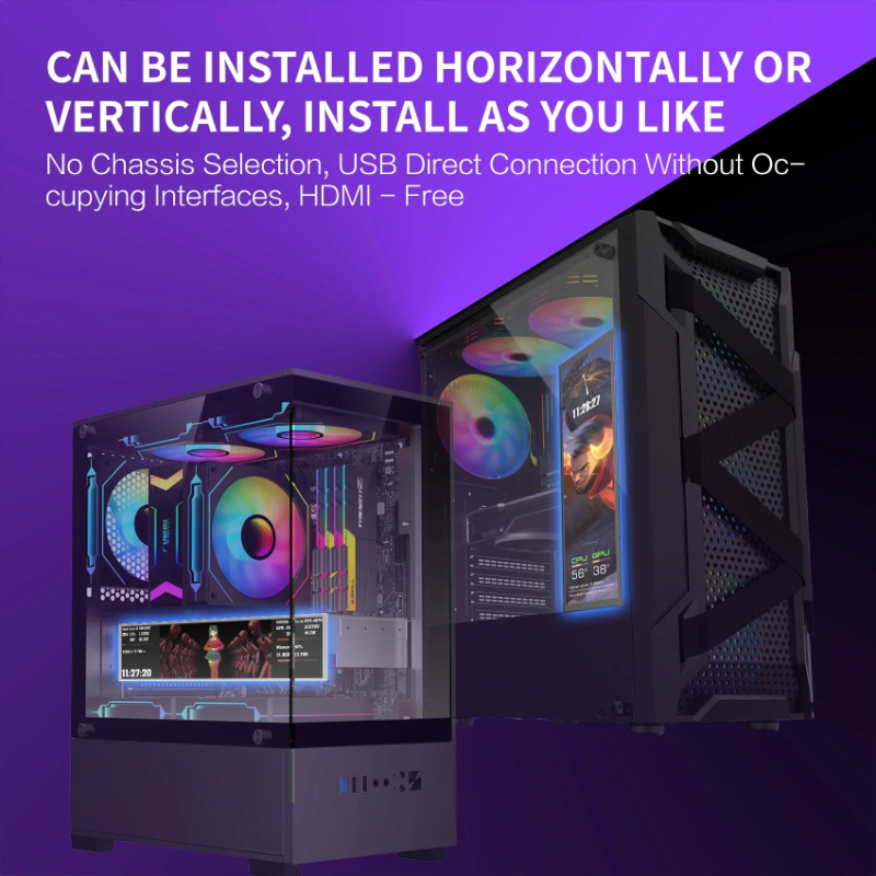 Mirabox D92 Şasi İkincil Ekran - Gaming Accessories Monitor incelemesi ve fiyatı