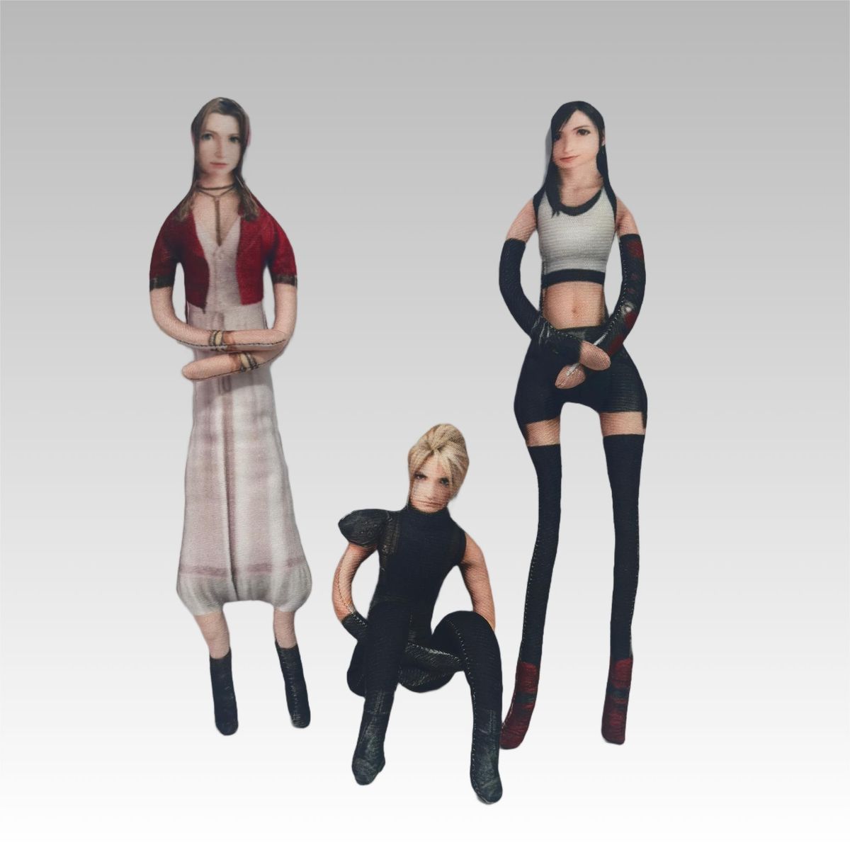 Anime Cloud Strife Tifa Lockha - Gaming Accessories Toys incelemesi ve fiyatı