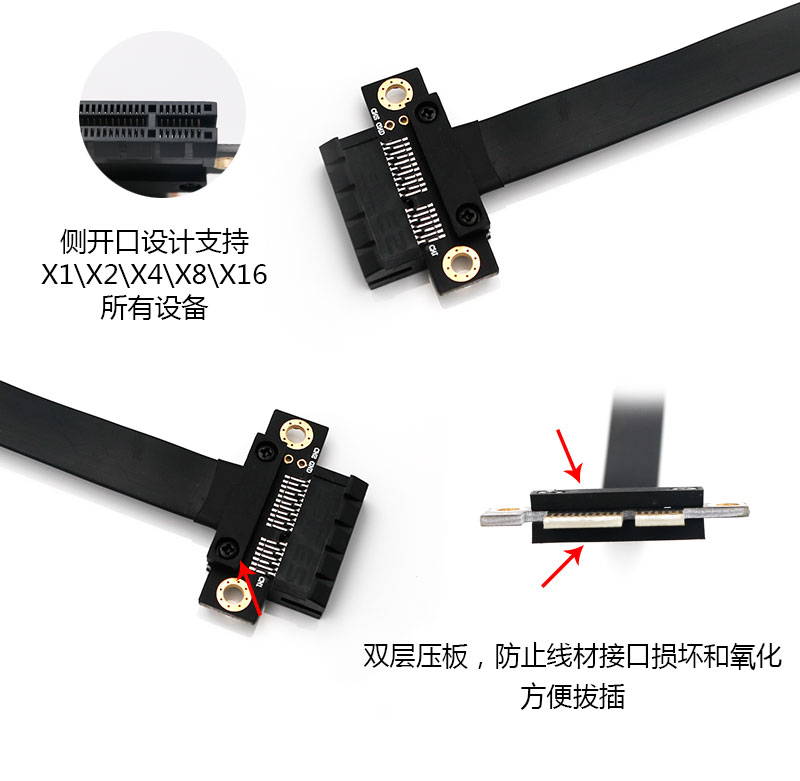 90 Derece Pci-E Pci Express 1X - Pcie Extension Cable incelemesi ve fiyatı
