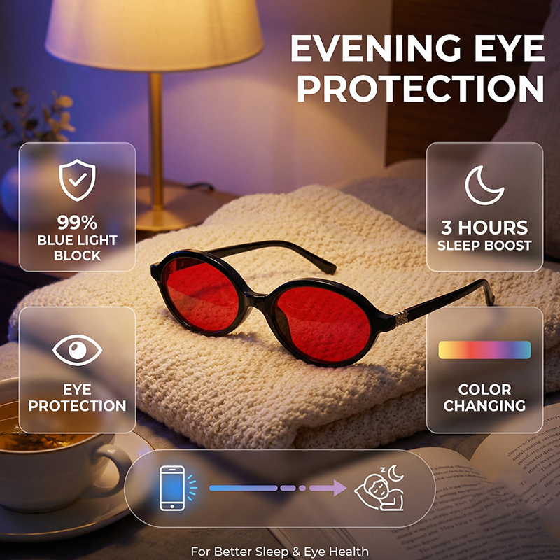 Anti Mavi Işık Engelleyici Ova - Gaming Glasses Tinted incelemesi ve fiyatı