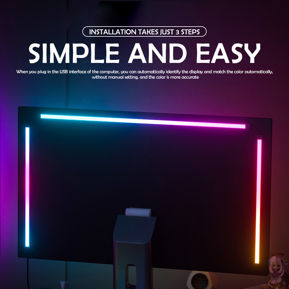 RGB Oyun Işıkları Şerit Monitö - Gaming Accessories For Bedroom incelemesi ve fiyatı