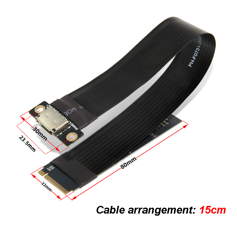 M.2 NVME Oculink Uzatma Kablos - Pcie Extension Cable incelemesi ve fiyatı