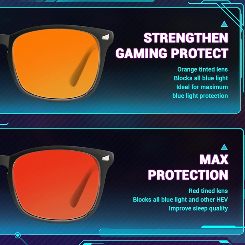 Anti Mavi Işık Renkli Camlı Uy - Gaming Glasses Tinted incelemesi ve fiyatı