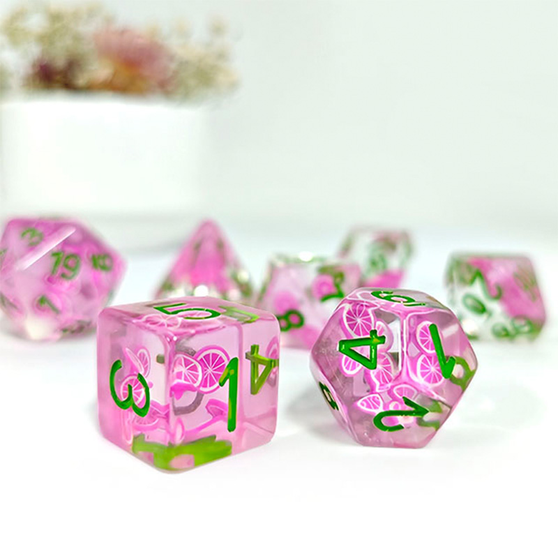 7 adet/takım Zar Tahta Oyunlar - Gaming Accessories Toys incelemesi ve fiyatı