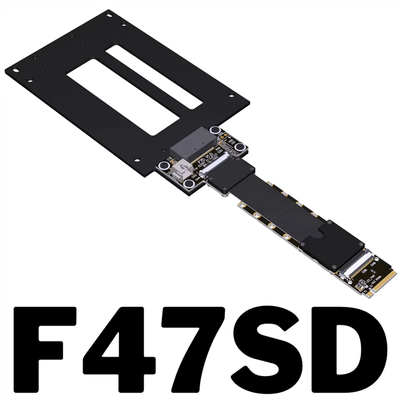 F47SD M.2 NVMe - E1.S/E3.S SSD - Pcie Extension Cable incelemesi ve fiyatı