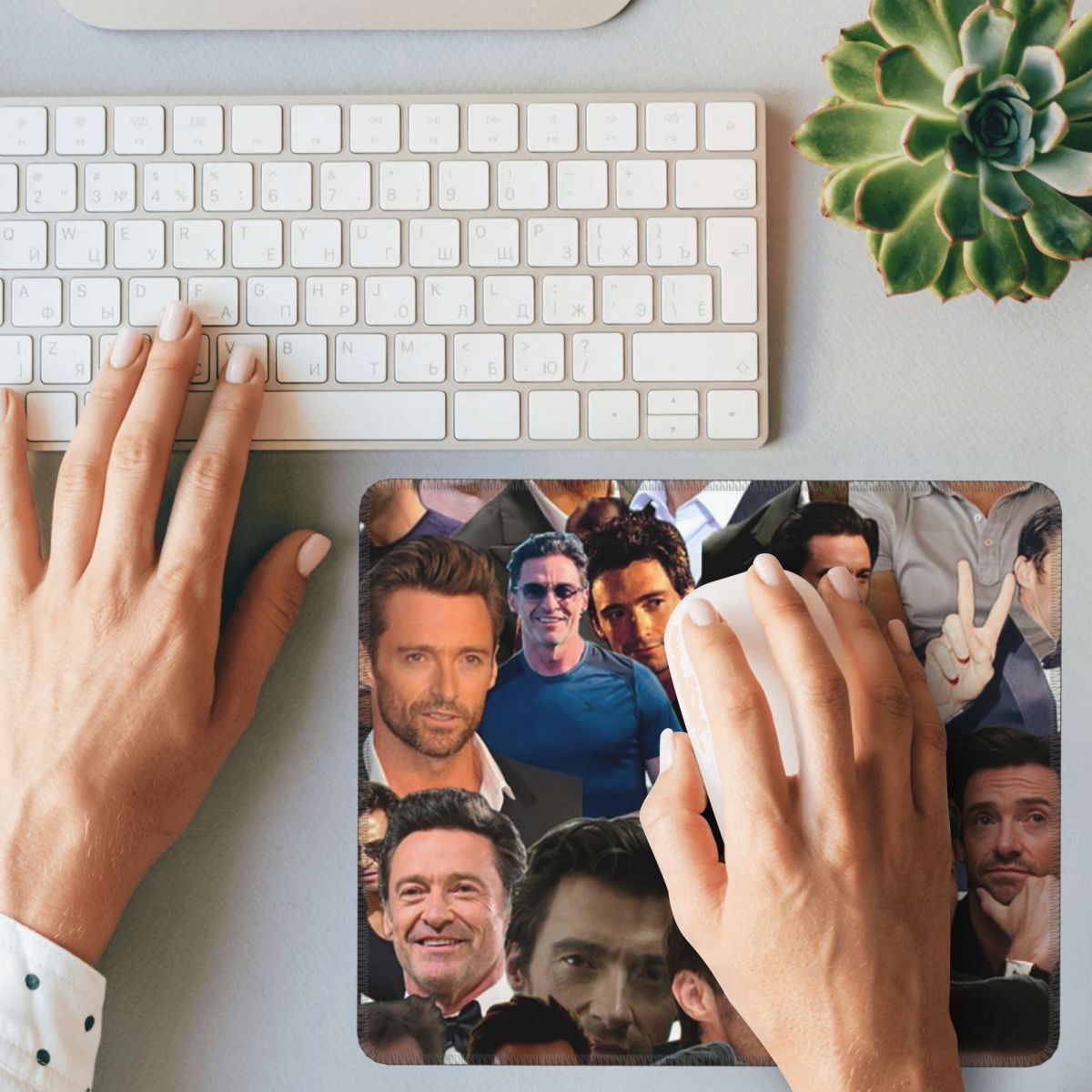 Hugh Jackman Fotoğraf Kolajı ( - Gaming Accessories Photo incelemesi ve fiyatı