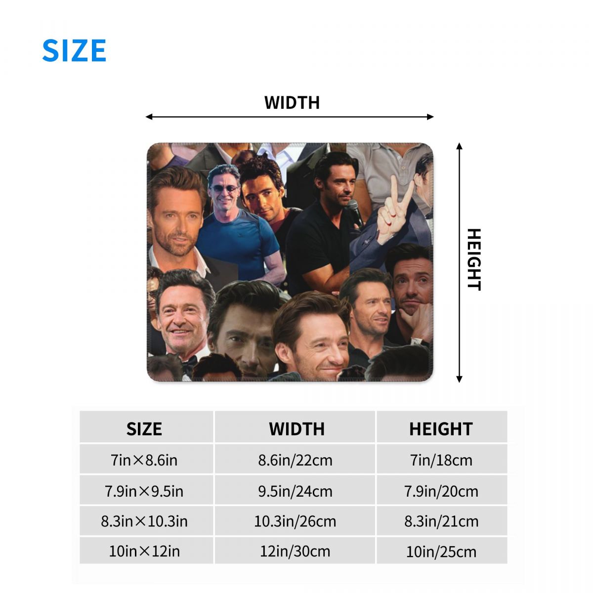 Hugh Jackman Fotoğraf Kolajı ( - Gaming Accessories Photo incelemesi ve fiyatı