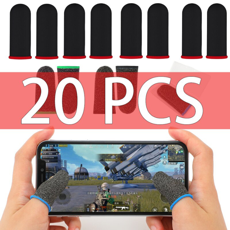 20/40 adet parmak kılıfı PUBG  - Gaming Accessories Mobile incelemesi ve fiyatı